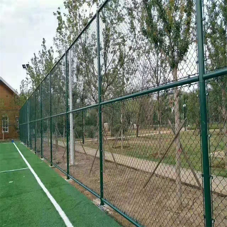 浙江杭州籃球場護欄網安裝細節