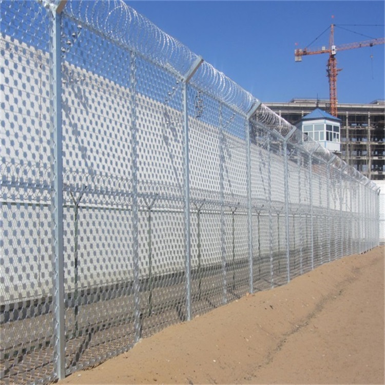 陜西監獄梅花形金屬隔離網